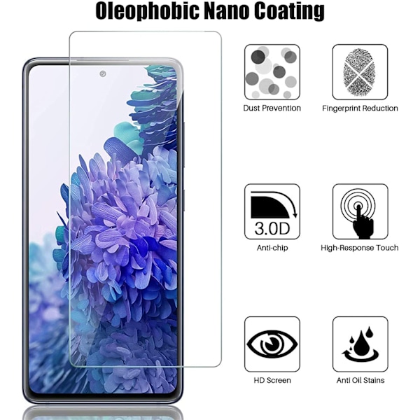 Skärmskydd för Samsung S20 FE - Robustt och Oleofobiskt