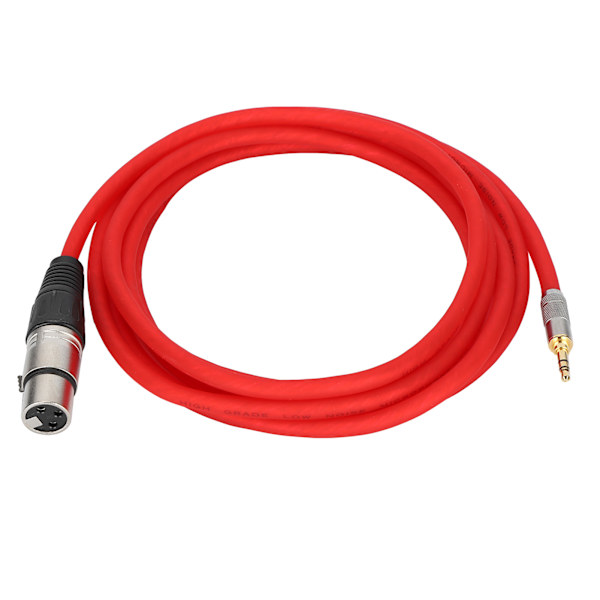 JORINDO XLR-hona till 3,5 mm jack balanserad signalkabel XLR till 1/8 tum mikrofonkabel