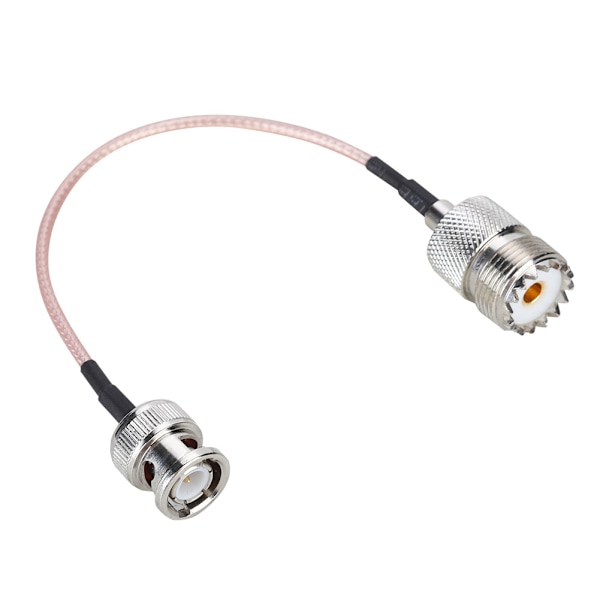 1 st BNC hane till UHF hona adapterkabelkontaktkonverter för RF-radioantenn 15 cm