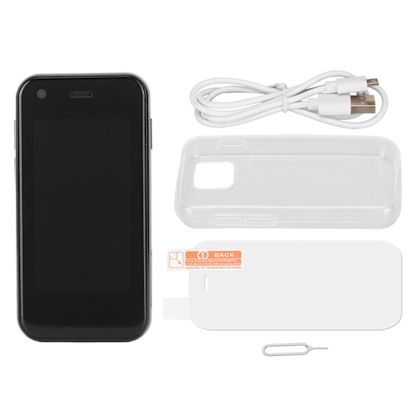 XS11 Mini Mobiltelefon 2,5 tommer WiFi GPS 1 GB 8 GB Quad Core for Android Smarttelefon for studenter