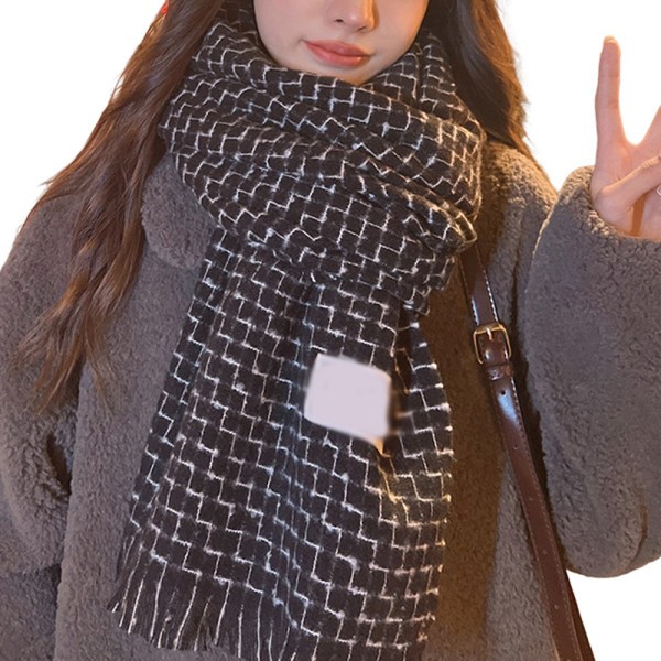 Skjerf for kvinner Vinter Skjerf for kvinner Kaldt vær Skjerf
