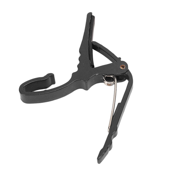 Guitar Capo Legering Hurtig Toneændring Bærbar Instrument Tilbehør Til Spil Performance Sort