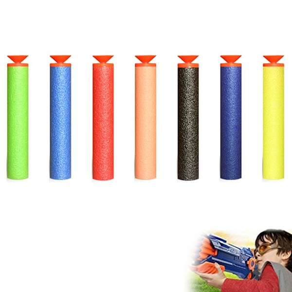 100 stk. 7,2 cm EVA bløde sugekophoved refill bløde pile udendørs legetøj børnegaver