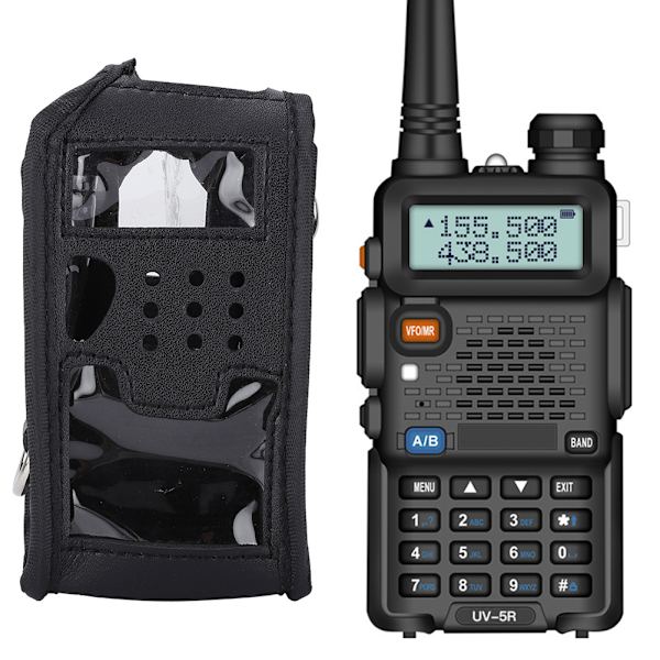 Walkie Talkie nahkakotelo BAOFENG UV-5R  UV-5RA  Plus UV-5RE Plus UV-5RB