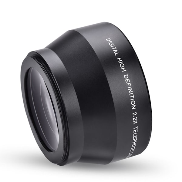 67mm 2.2X Universell Telekonverter Objektiv DSLR Kameror Tillbehör