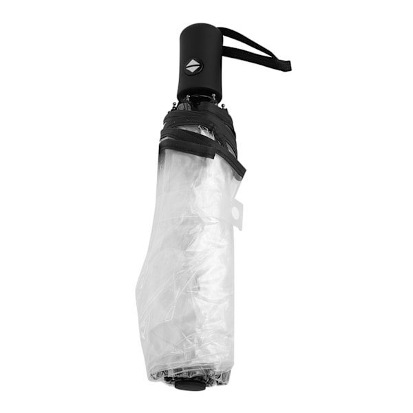 Transparent Regnparaplyer Fällbara Bärbara Tri Fold Dammodeparaply