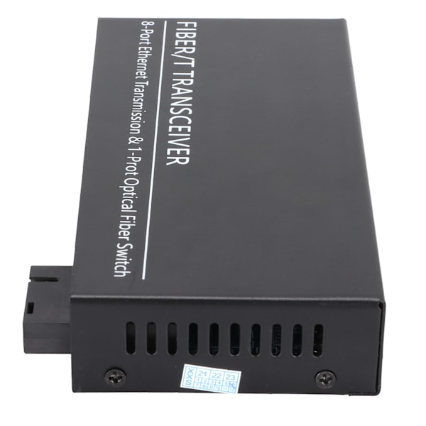 Ethernet Media Converter Dubbelt Gränssnitt RJ45 10 / 100 / 1000M SC3KM Singlemode Enkel Fiber