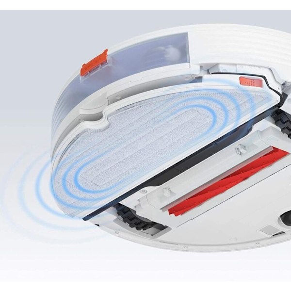 Roborock Dammsugare Moppdukar, Mikrofibermaterial för Stark Vattenabsorption, Lätt att Byta VibraRise Ersättningsduk, Maskintvättbar