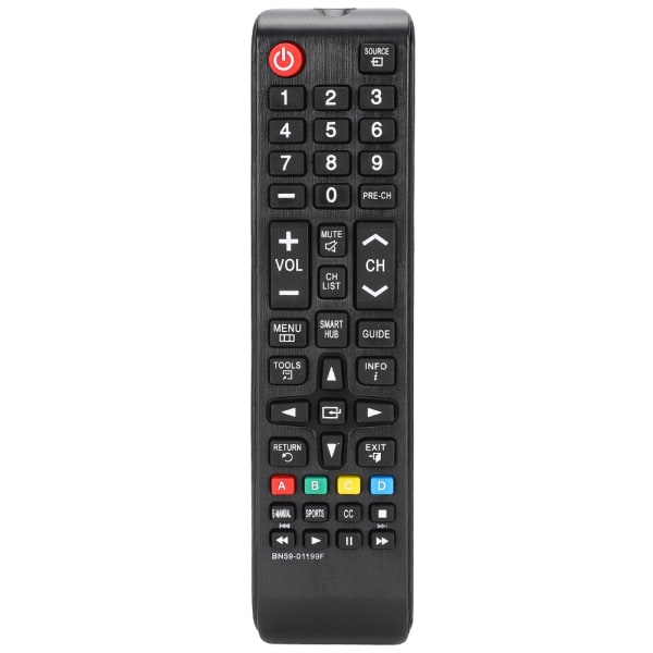 Fjärrkontroll för Samsung BN59-01199F Smart TV-funktioners ersättningskontroll