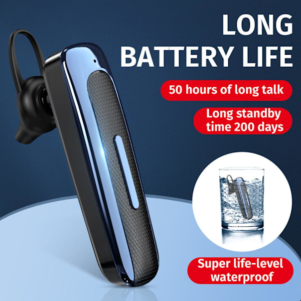 E1 Bluetooth-kuuloke Stereo Mini Ear Hook Langattomat Urheilukuulokkeet In Ear -kuulokkeet