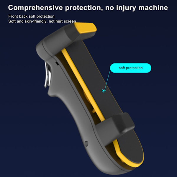 Tablet PC kontinuerlig skyting Gamepad Full Protection Fire Fingers Operation UtstyrYellow