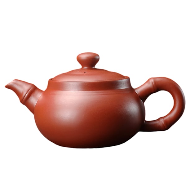 Gong Fu Tekanna för Löst Te, Kung Fu Teservis med Ergonomiskt Handtag och Kort Pipdesign Rundad Mun