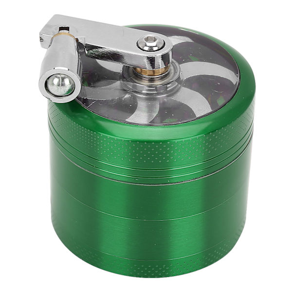 4-lagers rökmalningsverktyg i zinklegering, 55 mm, med magnetiskt lock, grönt