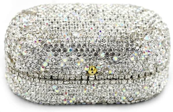 GETIT Lyxig ringlåda örhängen hänge ringfodral smyckesdisplay förvaringslåda presentförpackning