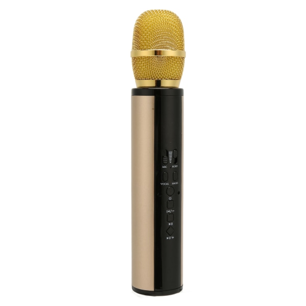 Bluetooth håndholdt mikrofon støjreduktion stereo trådløs karaoke mikrofon med optagelse til smartphone pc