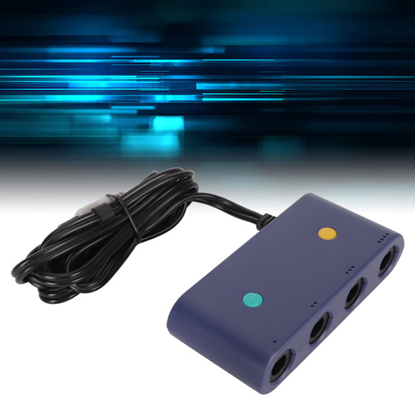 3 i 1 Game Controller Adapter för Gamecube Controller, Konverter för Wiiu, Switch PC