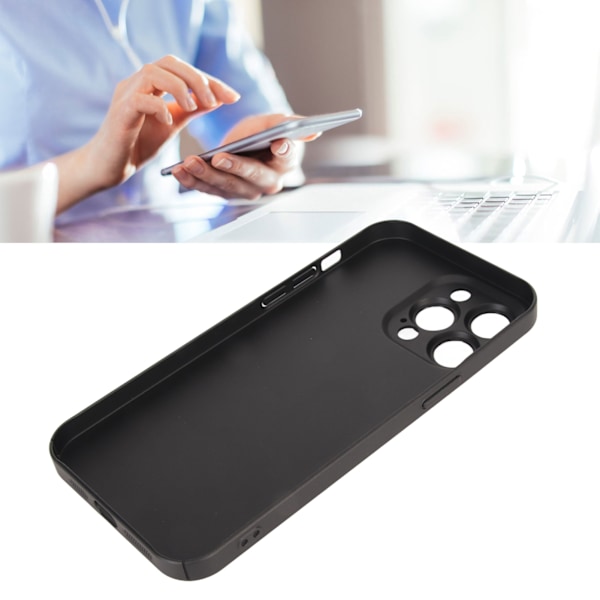 Magnetiskt mobilfodral PC Matt Svart Anti Fingeravtryck Ultra Tunnt Telefonskyddsskal för IOS 14 Pro Max