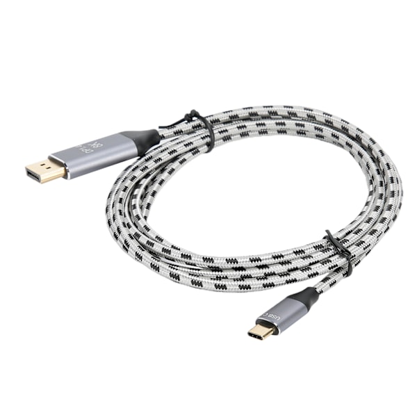 HD-videokabel typ C till Displayport 8K vid 60Hz 1.4 för IOS-bärbar datoradapter