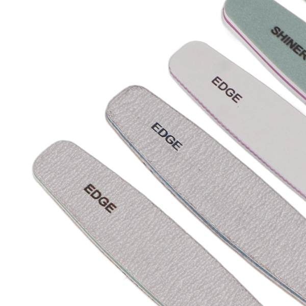 Nagelfil Professionell Återanvändbar Tvättbar Böjd Manikyr Nagelfil Verktyg för Salong Pedikyr