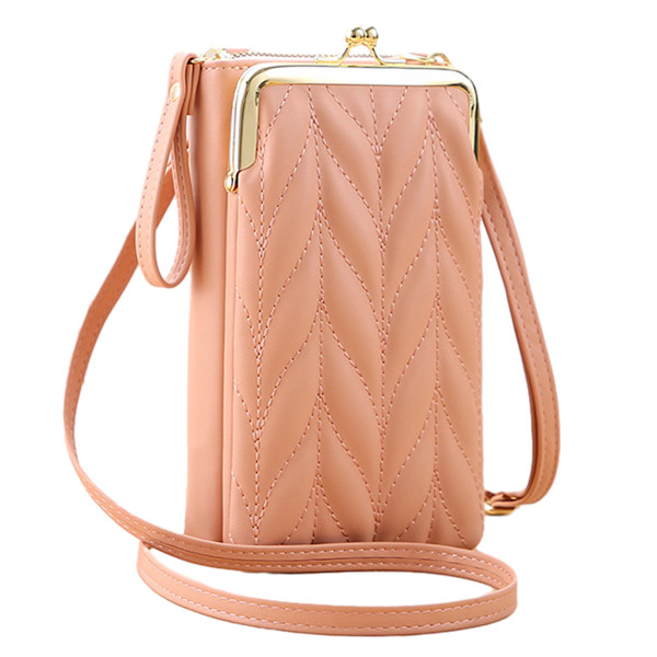 Crossbody-väskor för kvinnor, fashion mobiltelefon axelväskor, korthållare plånboksväska
