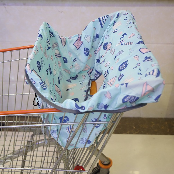 Bärbar shoppingvagnsstol Paketöverdrag Vagn Mjuk dyna Babyskyddssäte Överdrag