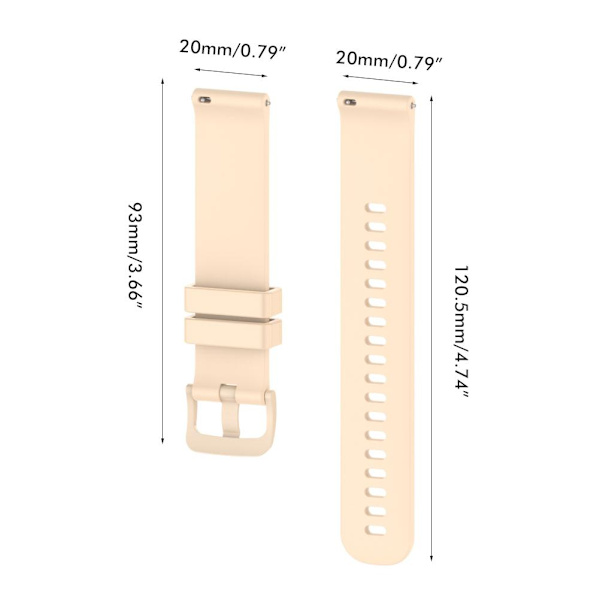 Reserve Rem for BIOCERAMIC Silikonurremmer