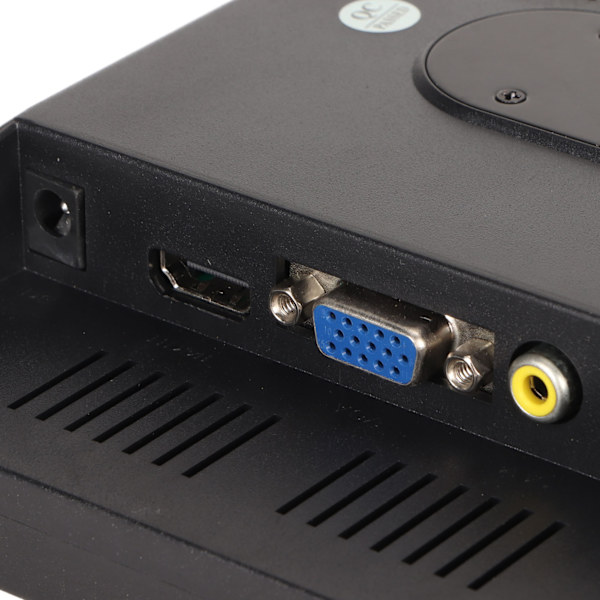 7 tommer bærbar skærm 1024x600 understøtter HD Multimedia Interface VGA AV bærbar skærm med understøttelse til PC 100‑240V