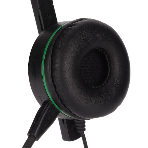 S481 Enkelsidig spelheadset 3,5 mm stereotrådbundet headset med mikrofon och in-line-kontroll för PS4 för Xbox One