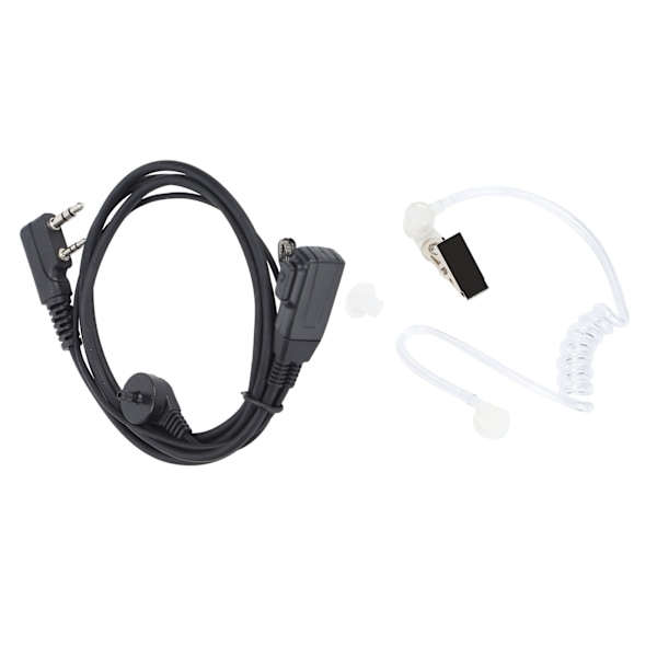 P09‑PK01 Walkie Talkie Intercom Headset Walkie Talkie Öronmusslor Kompatibel för Kenwood/ BAOFENG/TYT