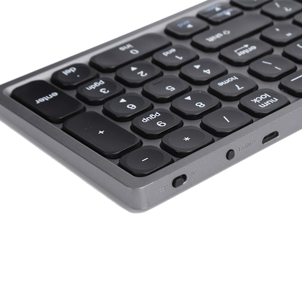 Sammenleggbart Bluetooth-tastatur trådløst ultratynt for IOS Android Windows-datamaskin