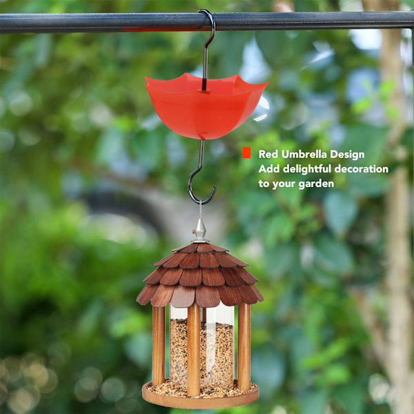 Kolibrimater Guard Stor Kapasitet Semi Transparent Kolibri Grav Tilbehør Kroker