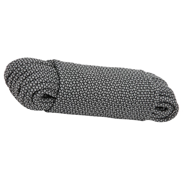 Viktigt för DIY-projekt, högkvalitativ polyesterparacord med utmärkt spänning, perfekt för att säkra utomhusutrustning och nödsituationer (20M)