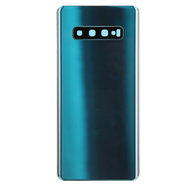 Samsung S10+Plus -puhelimen takalasin kansi ja ulompi lasipaneelin vaihto (vihreä)