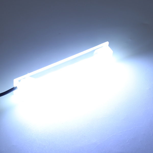 Akvarium LED-ljus Liten USB Betta Fisk Tank Vitt Ljus för Inomhus Akvarium Växter