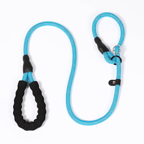 Skli Leash for Små Hunder/Valper, Anti-Kvelning Treningsbånd Tau Leash med Reflekstråder