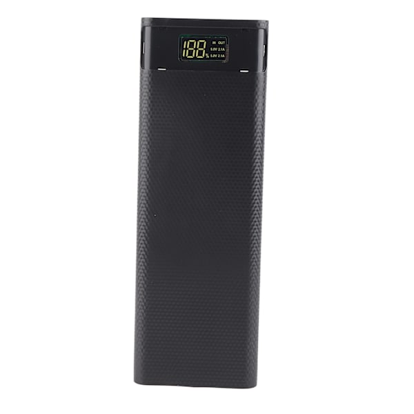 S10 Høy kvalitet ABS 10 X 18650 Bærbar DIY Standard Batteriboks Ingen sveising Mobil strømkasse Kit