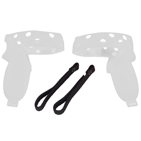 Controller Grip Cover til Oculus Quest 2 VR Controller Håndtag Silikone Beskyttende Cover med Justerbar Knuckle Strap