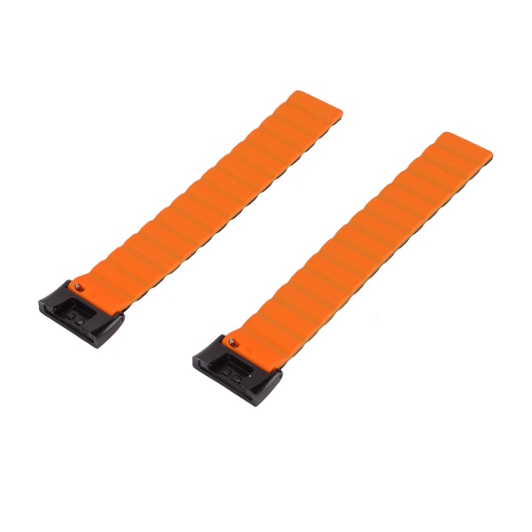 2 st silikon magnetiskt klockarmband justerbart armband för Redmi Smart Wearable tillbehör