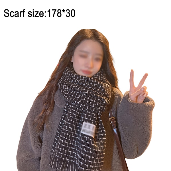 Skjerf for kvinner Vinter Skjerf for kvinner Kaldt vær Skjerf