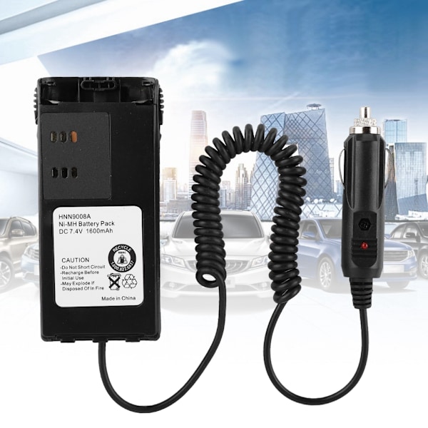 12 V Batteri Eliminator til Motorola HNN9008 GP320 GP328 GP338 GP340 GP360 GP380 GP640 GP680
