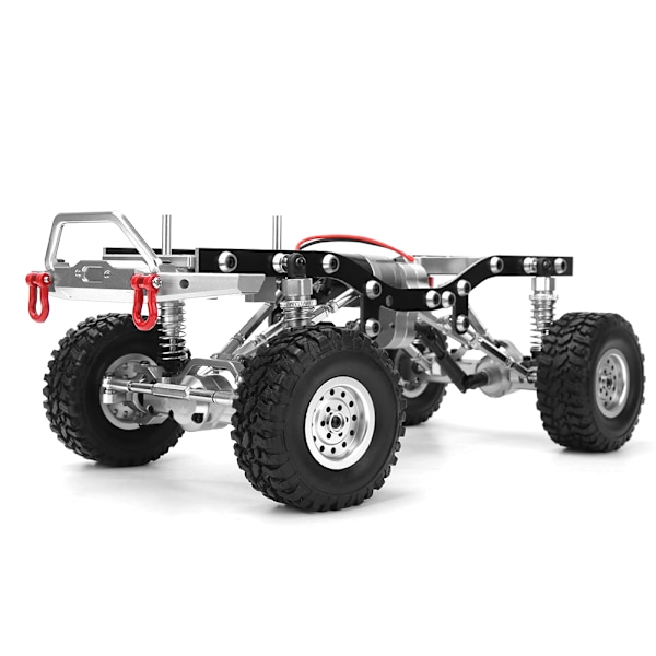 Precisions CNC-bearbetad Rc-bilram i aluminiumlegering, hållbar uppgradering för Scx24-fordon, lättviktsuppgradering med anodiserad finish och