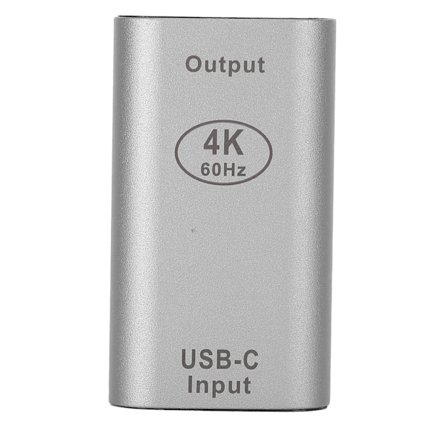 TypeC-hun til HDMI-hun-adapter Mini-videokonverter 4K 60Hz til Windows Android