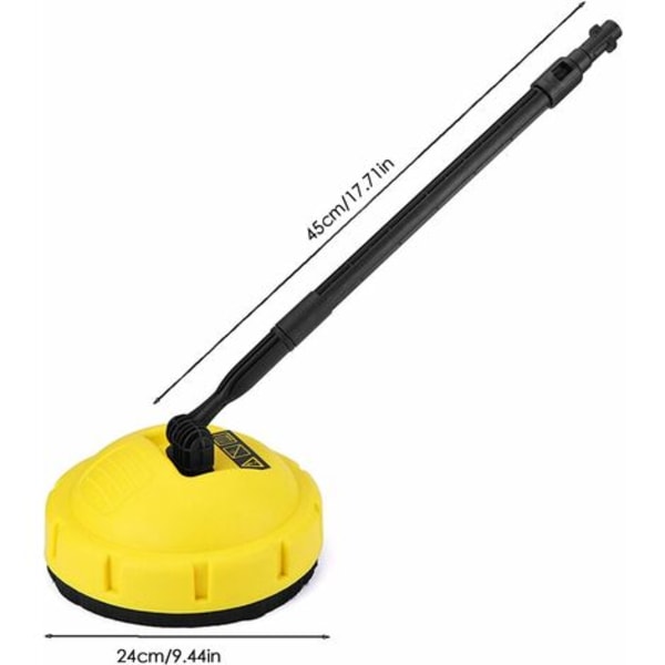 Roterende børste til Karcher K, roterende overfladerenser Top Wall Patio Cleaner til Karcher K elektriske højtryksrensere