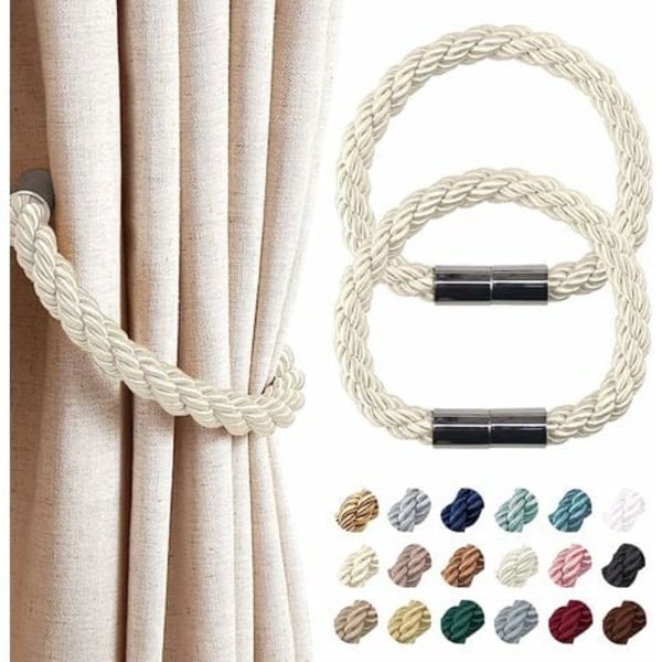 2 stk. Twine Buckles-02 Beige