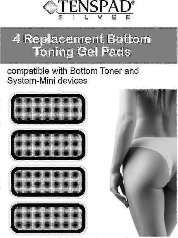 6,1 x 15 cm erstatningsøreputer kompatible med Slendertone-enheter