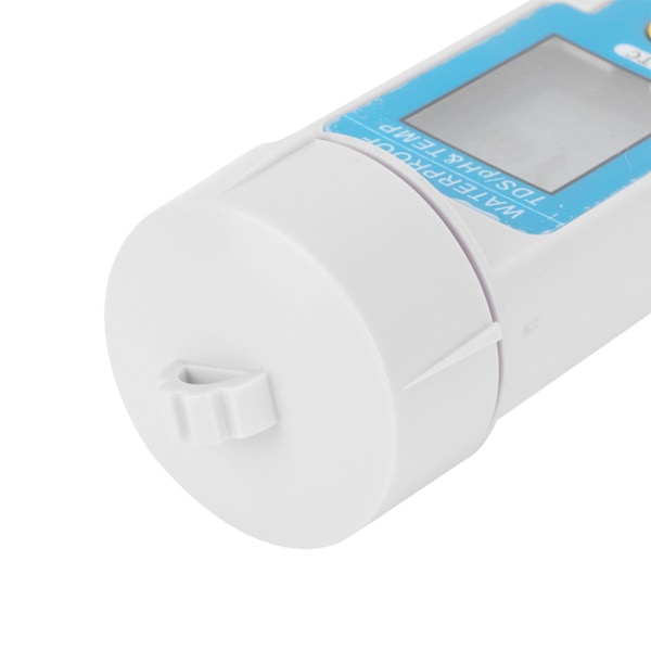 Digital pH-mätare för hydroponik, salthaltsmätare med 3-i-1-funktionalitet som mäter pH, TDS och temperatur, utbytbar elektrodprob för tillförlitlighet
