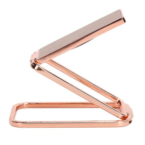 Finger Ring Mobiltelefon Hållare Stativ 360° Rotation Metall Ring Spänne MultiAngle Handtag(Rose Gold )