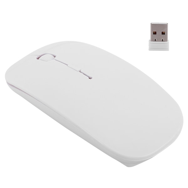 Langaton hiiri toimistoon, yritykselle, kannettavaan tietokoneeseen, pöytätietokoneeseen, tablettiin, kannettava hiiri 2.4G