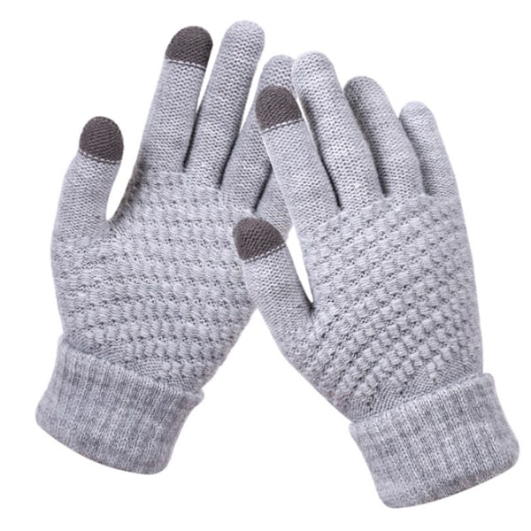 3 par dam vinter touch screen handskar varma fleecefodrade K