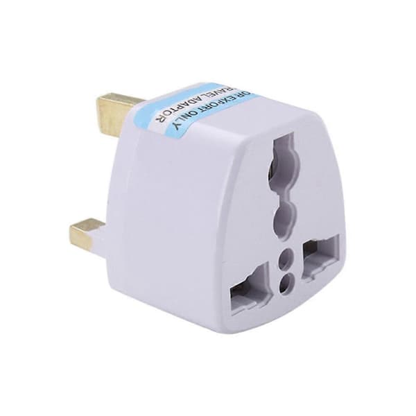 Konverteringspluggadapter Stikkontakt Britisk Spesifikasjon 10A 1000W Sikkerhetskompatibel med Reise